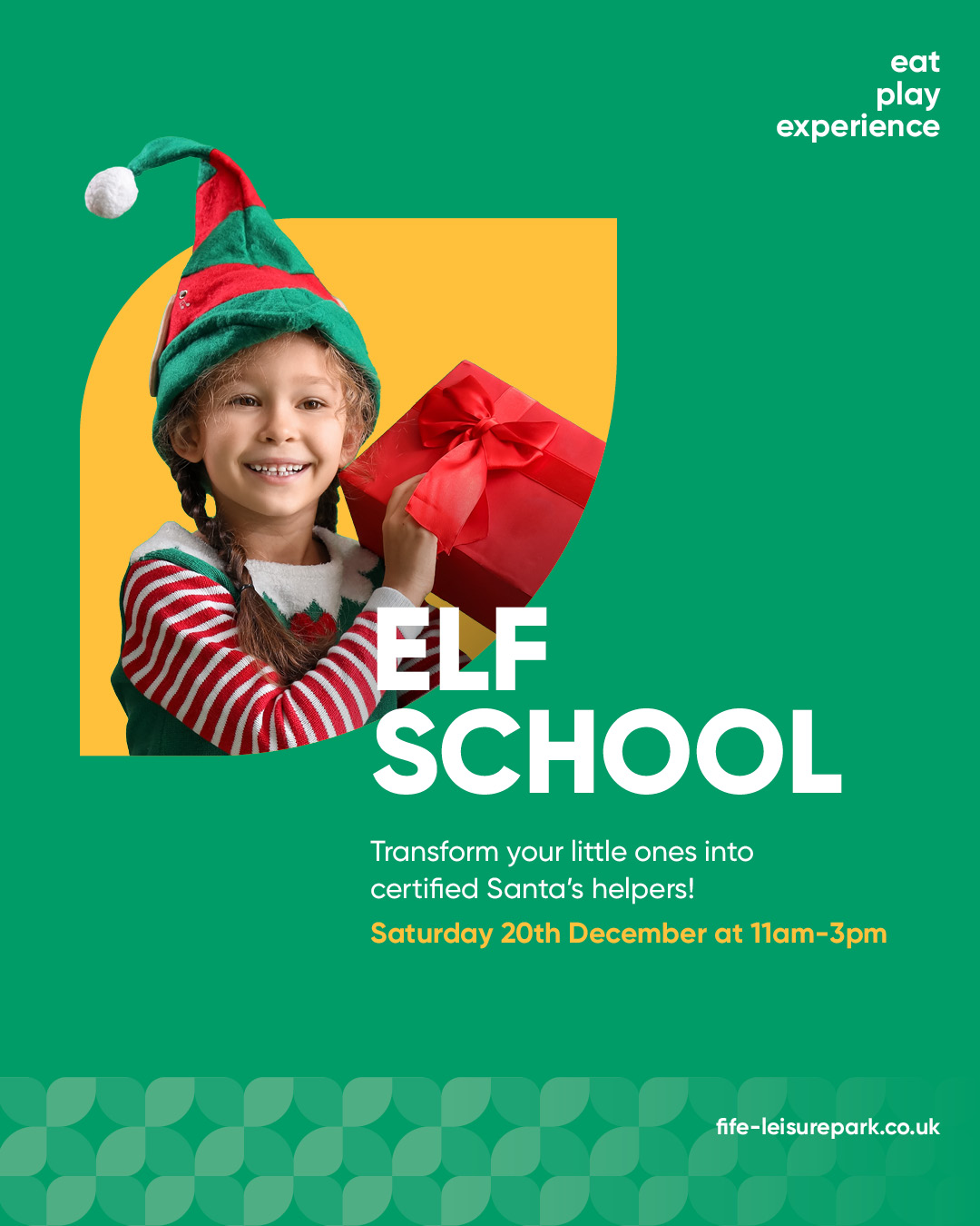 Free Elf Workshop this Christmas! 1 B4601 FIFE Xmas Elf Workshop Insta 1080 x 1350