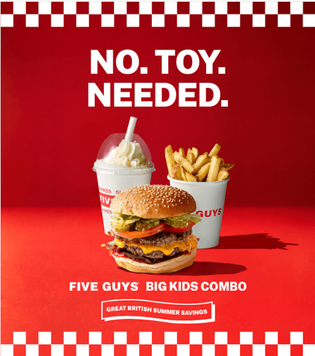 Five guys combo
